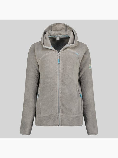 Veste polaire à capuche upalood – geographical norway - Kiabi