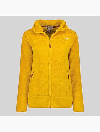 Veste polaire à capuche upalood – geographical norway