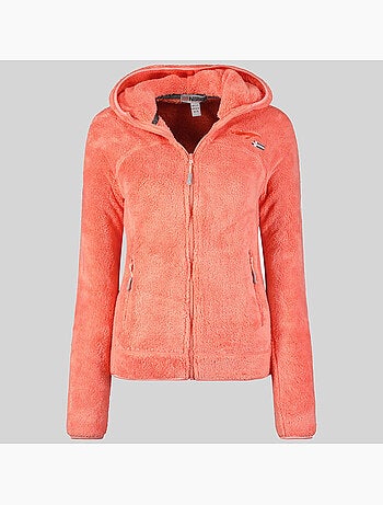 Veste polaire à capuche upalood – geographical norway