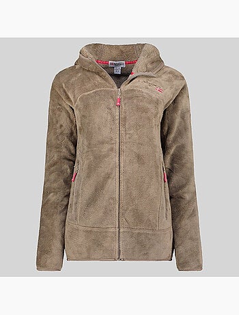 Veste polaire à capuche upalood – geographical norway