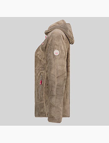 Veste polaire à capuche upalood – geographical norway