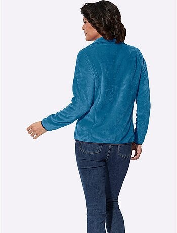 Veste polaire à col montant avec glissière et poches zippées - Taille standard - Witt