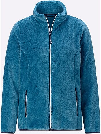 Veste polaire à col montant avec glissière et poches zippées - Taille standard - Witt