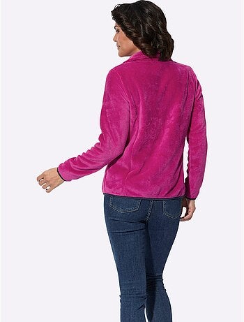 Veste polaire à col montant avec glissière et poches zippées - Taille standard - Witt
