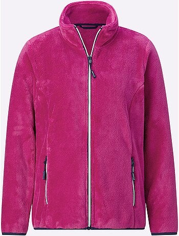 Veste polaire à col montant avec glissière et poches zippées - Taille standard - Witt