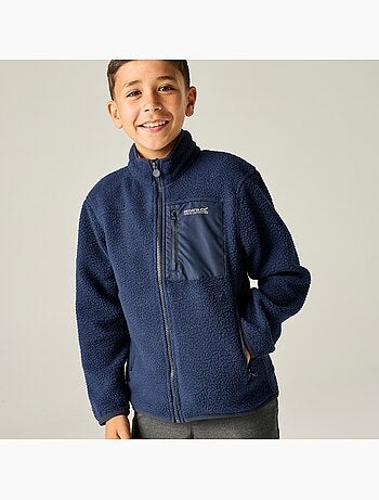 Veste polaire à col montant et poche sur poitrine motif/style détail contrasté frankie - regatta