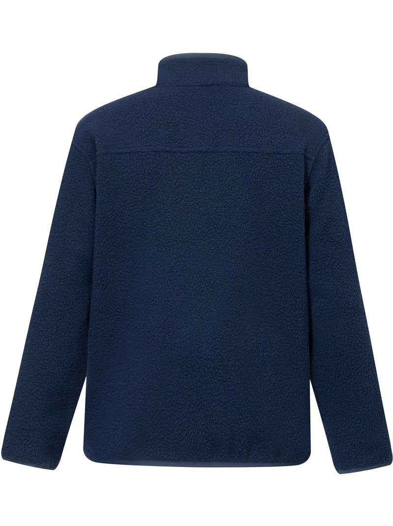 Veste polaire à col montant et poche sur poitrine motif/style détail contrasté frankie - regatta Bleu marine - Kiabi