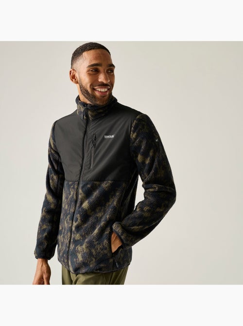 Veste polaire à col montant et poche sur poitrine motif/style imprimé - regatta - Kiabi