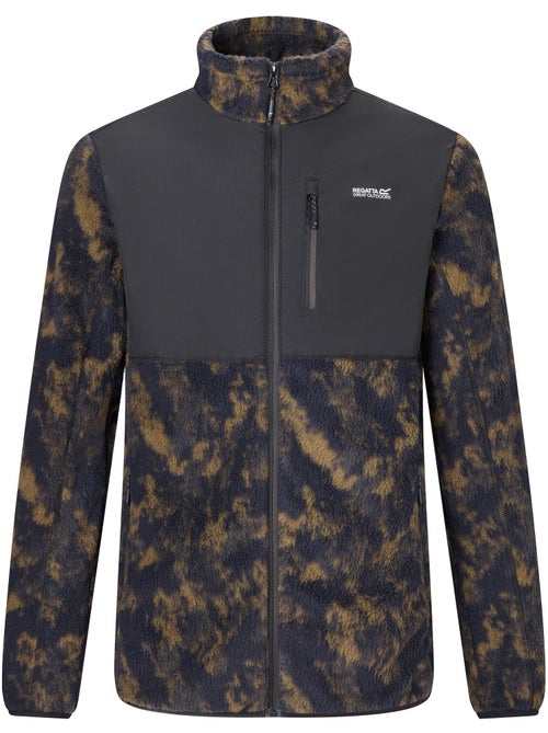 Veste polaire à col montant et poche sur poitrine motif/style imprimé - regatta - Kiabi