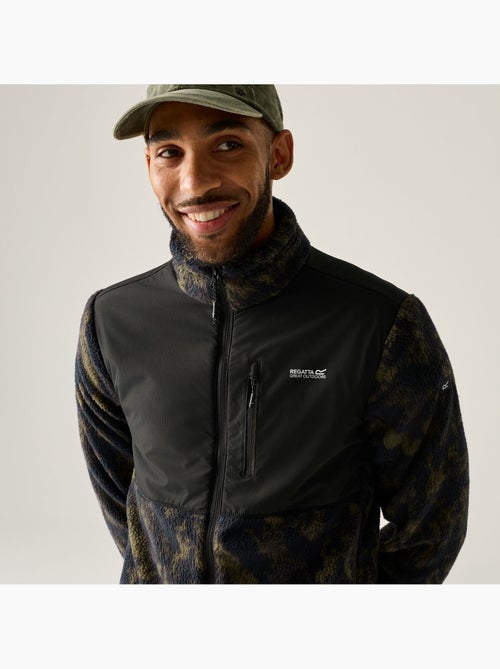 Veste polaire à col montant et poche sur poitrine motif/style imprimé - regatta - Kiabi