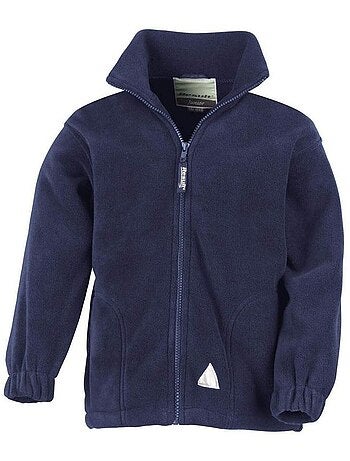 Veste polaire active anti-boulochage à fermeture éclair complète pour enfants/jeunes - result
