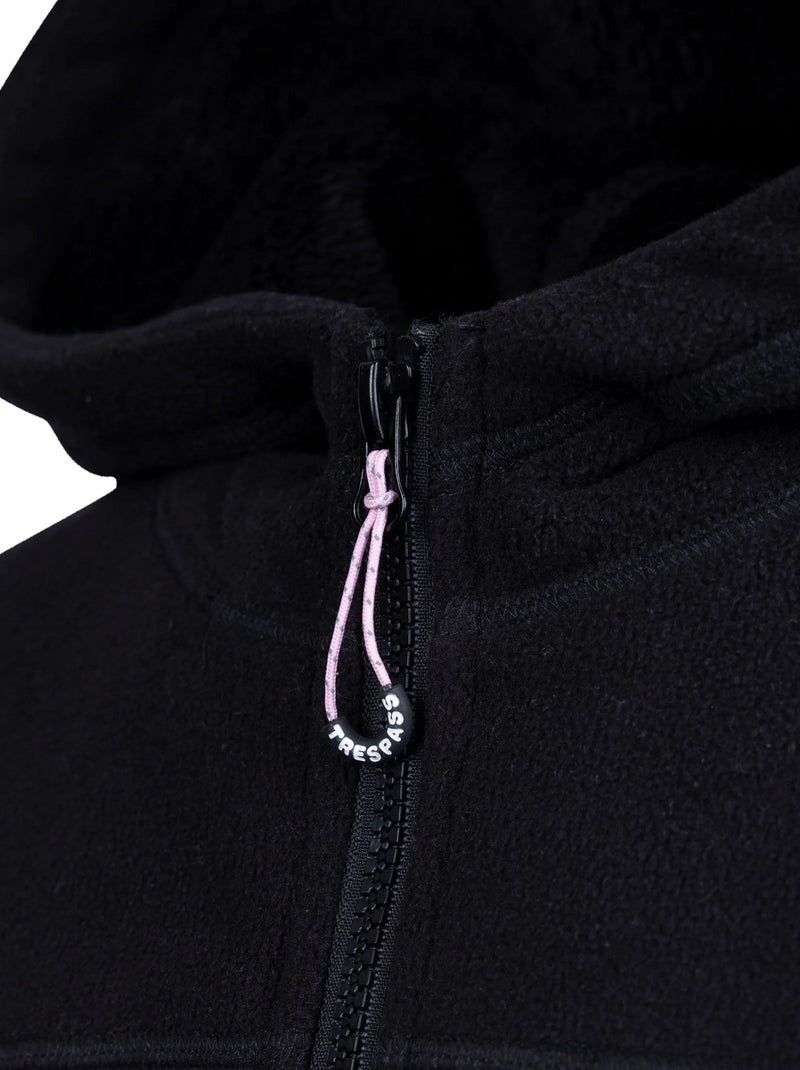 Veste polaire backstay - trespass Noir - Kiabi
