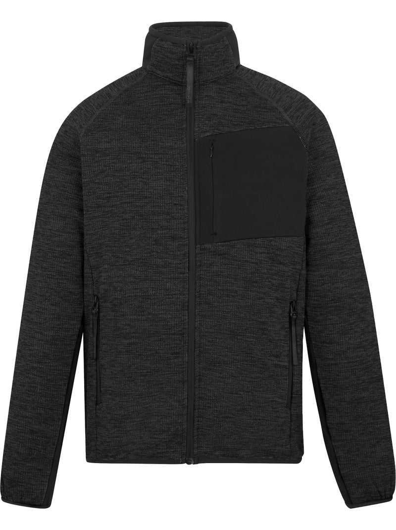 Veste polaire bicolore à col montant salzance - regatta Gris Gris anthracite - Kiabi