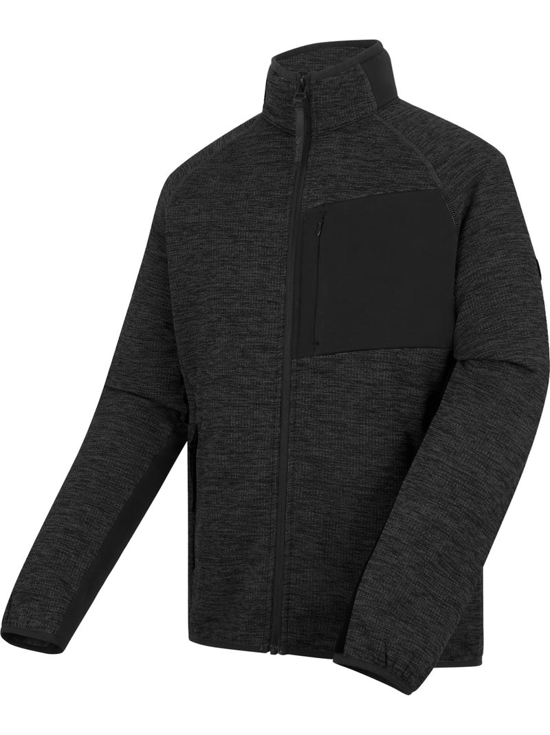 Veste polaire bicolore à col montant salzance - regatta Gris Gris anthracite - Kiabi