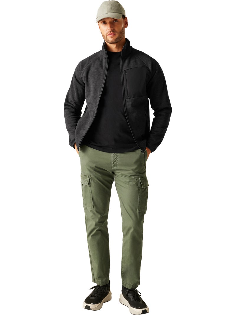 Veste polaire bicolore à col montant salzance - regatta Gris Gris anthracite - Kiabi