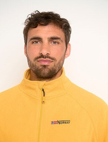 Veste polaire chaude avec col montant
