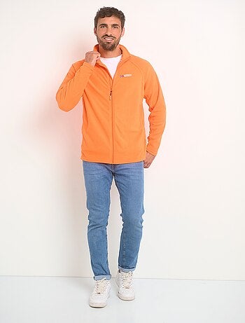 Veste polaire chaude avec col montant