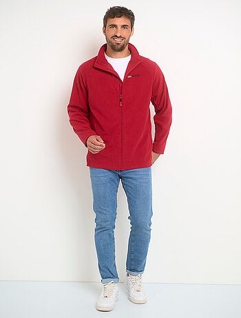 Veste polaire chaude avec col montant