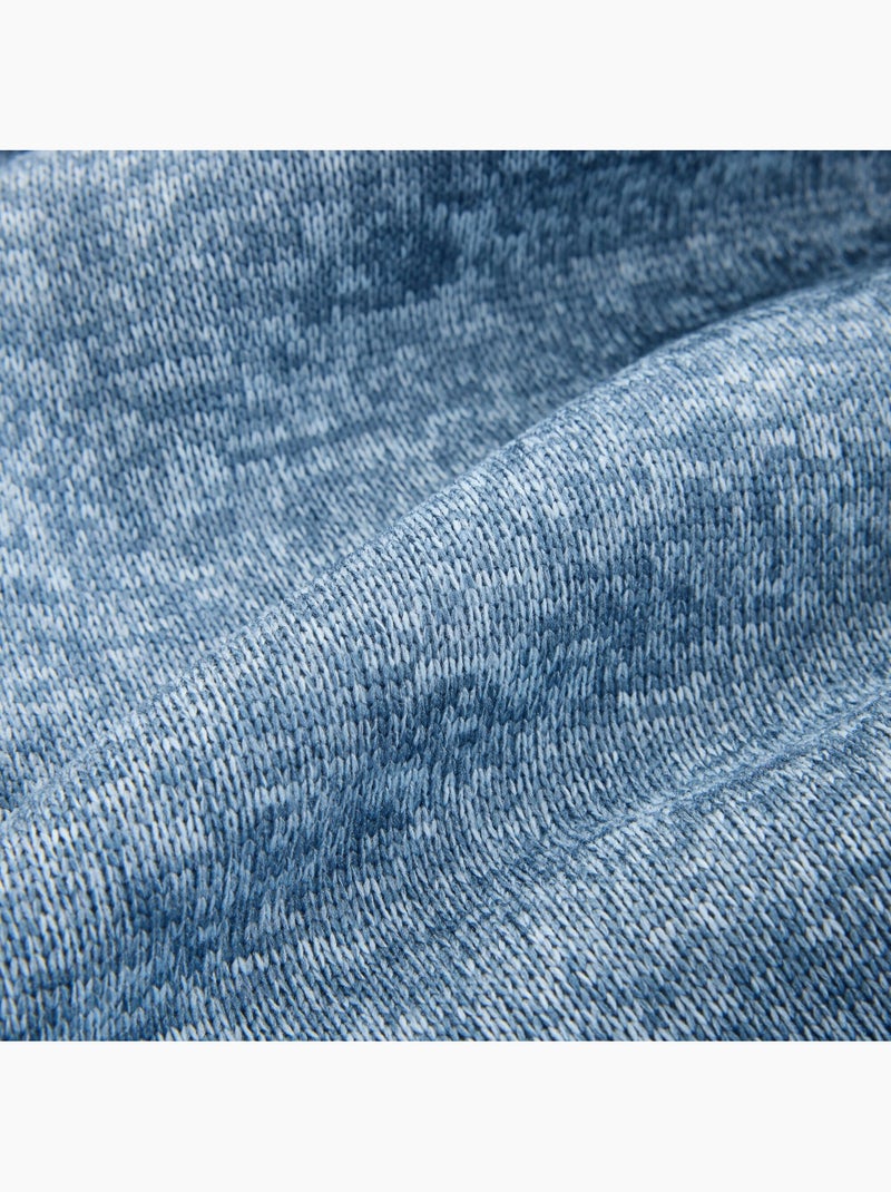 Veste polaire chinée col montant newhill - regatta Bleu turquoise - Kiabi