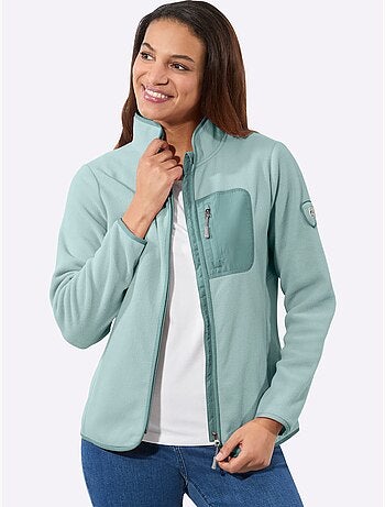 Veste polaire col montant arrondi - taille standard - witt