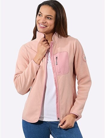 Veste polaire col montant arrondi - taille standard - witt