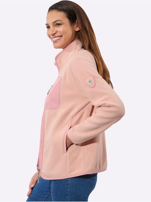 Veste polaire col montant arrondi - taille standard - witt - Kiabi Veste polaire col montant arrondi - taille standard - witt - Kiabi