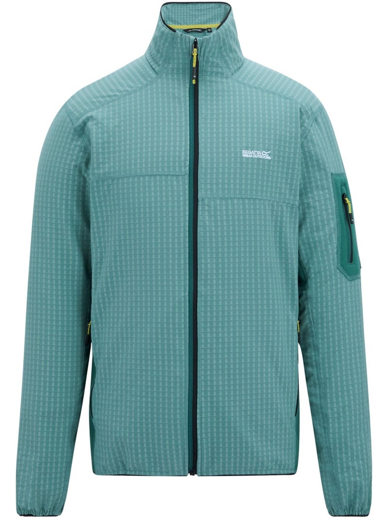 Veste polaire col montant baslinn - regatta Bleu turquoise - Kiabi