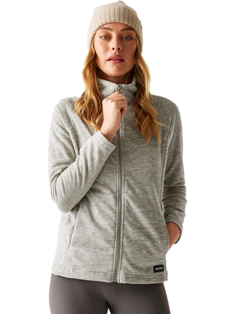 Veste polaire col montant mayse - regatta Gris moyen - Kiabi