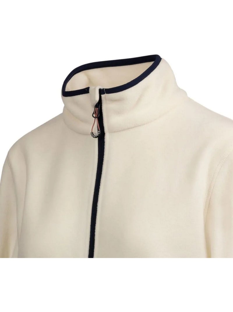 Veste polaire col montant member - trespass Blanc - Kiabi