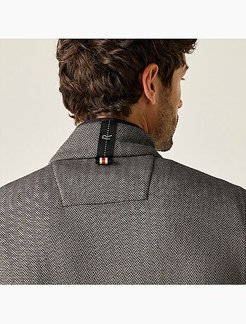 Veste polaire col montant motif/style bicolore et chevrons brayleigh - regatta