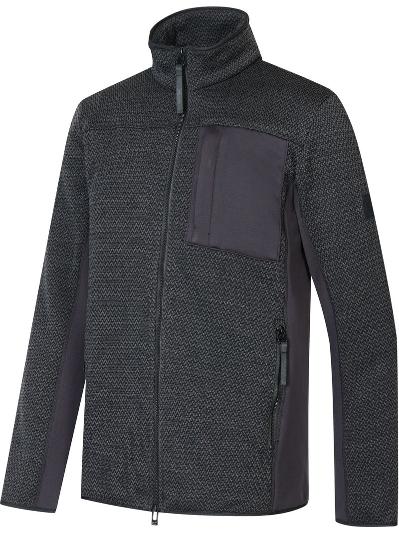 Veste polaire col montant motif/style bicolore salgado - regatta Bleu marine - Kiabi