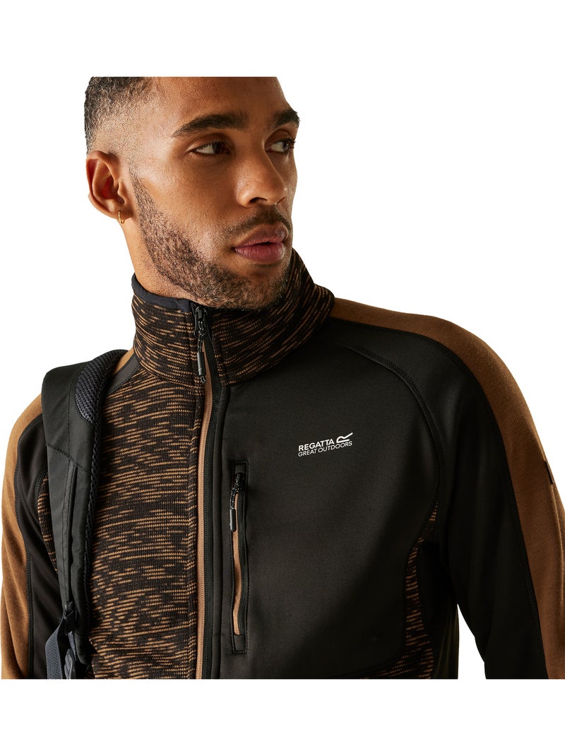 Veste polaire col montant oakar - regatta Marron - Kiabi