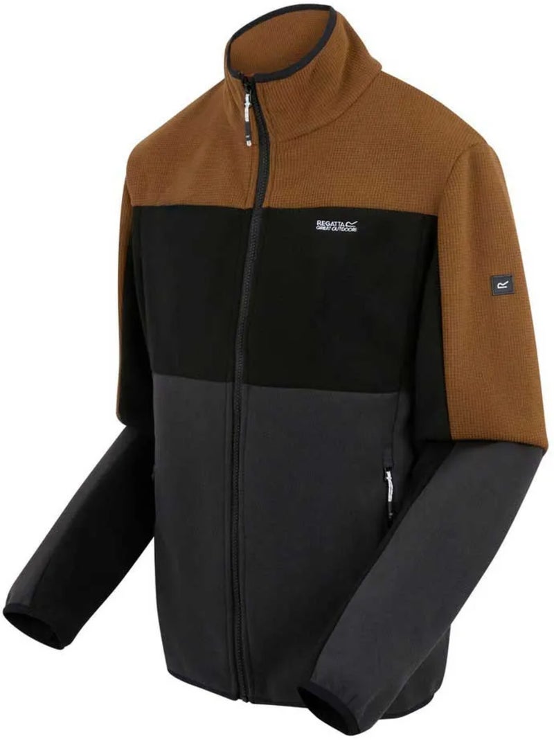 Veste polaire col montant ormont - regatta Marron - Kiabi
