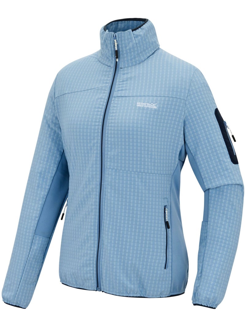 Veste polaire col montant ralina - regatta Bleu clair - Kiabi
