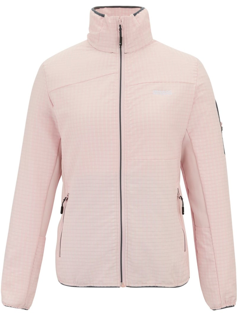 Veste polaire col montant ralina - regatta Rose pâle - Kiabi
