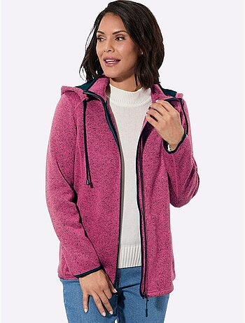 Veste Polaire Contrastes Décoratifs - Taille Standard - Witt