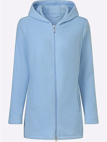 Veste Polaire Coupe Longue Affinante - Taille Standard - Moda Vilona