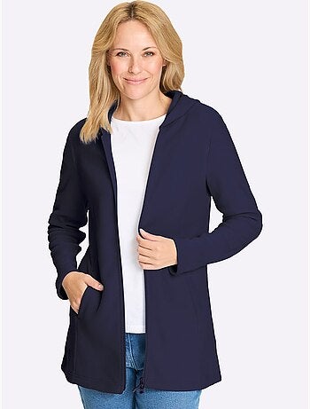 Veste Polaire Coupe Longue Affinante - Taille Standard - Moda Vilona