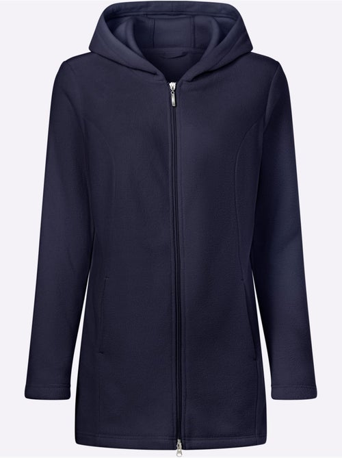 Veste Polaire Coupe Longue Affinante - Taille Standard - Moda Vilona - Kiabi