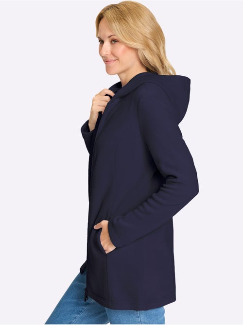 Veste Polaire Coupe Longue Affinante - Taille Standard - Moda Vilona - Kiabi