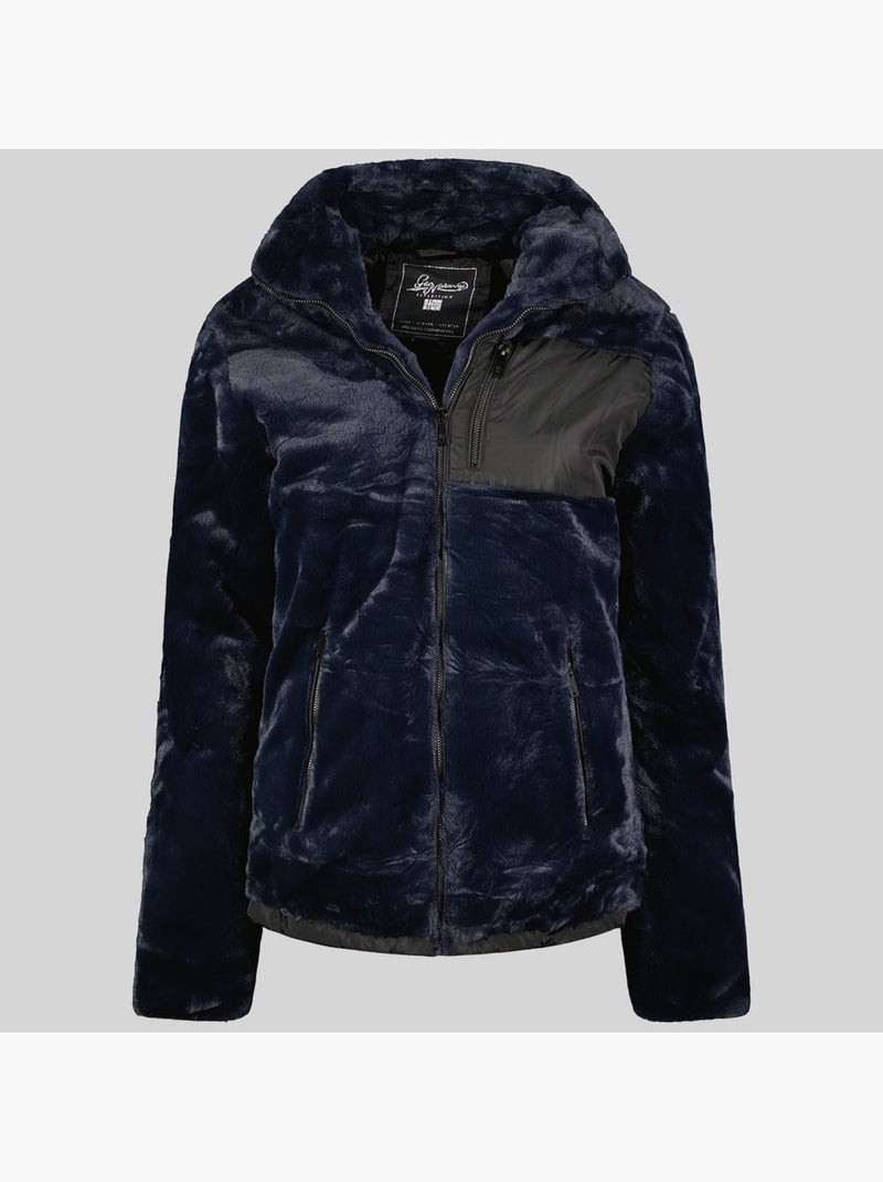 Veste polaire dorothee – geographical norway Bleu marine - Kiabi