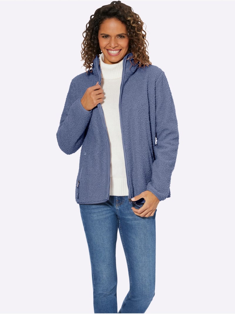 Veste polaire doublure polaire douce - taille standard - witt Gris tourterelle - Kiabi