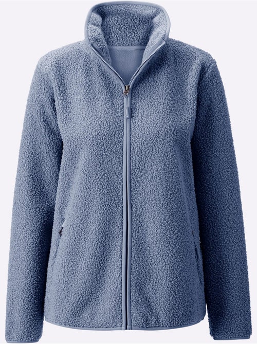 Veste polaire doublure polaire douce - taille standard - witt - Kiabi Veste polaire doublure polaire douce - taille standard - witt - Kiabi