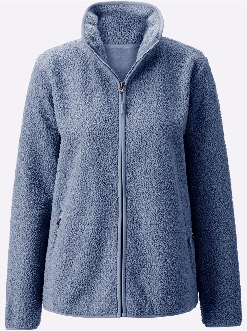 Veste polaire doublure polaire douce - taille standard - witt Gris tourterelle - Kiabi