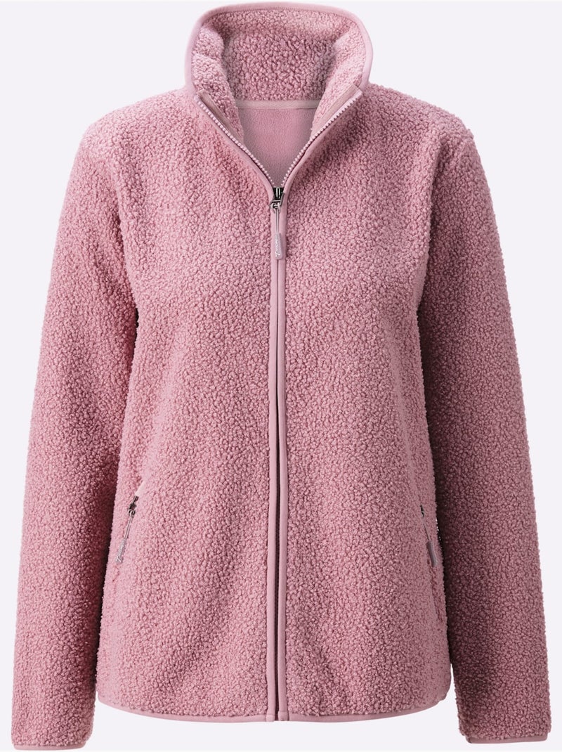 Veste polaire doublure polaire douce - taille standard - witt Mauve - Kiabi