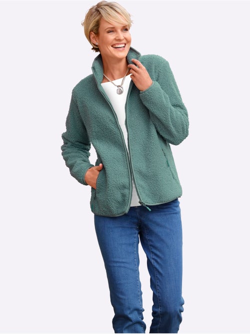 Veste polaire doublure polaire douce - taille standard - witt - Kiabi Veste polaire doublure polaire douce - taille standard - witt - Kiabi