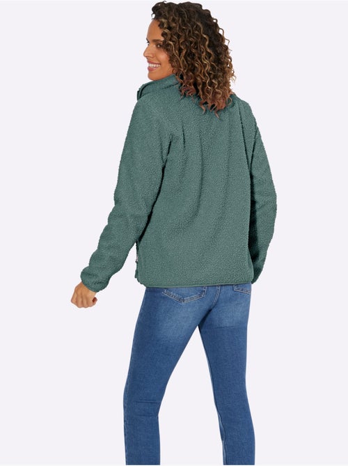 Veste polaire doublure polaire douce - taille standard - witt - Kiabi Veste polaire doublure polaire douce - taille standard - witt - Kiabi