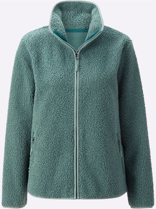 Veste polaire doublure polaire douce - taille standard - witt - Kiabi Veste polaire doublure polaire douce - taille standard - witt - Kiabi