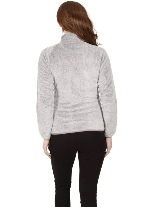 Veste polaire duveteuse à col montant telltale - trespass - Kiabi