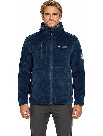 Veste polaire épaisse à capuche uploadeak – canadian peak